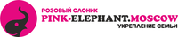 Розовый слоник RU Logo