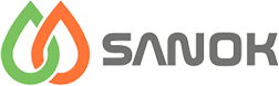 Логотип Sanok
